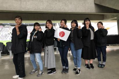 オタゴ大学のアジアンフードフェスティバルにて