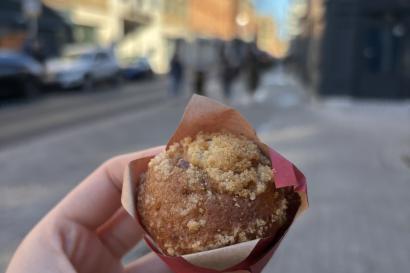 ダブリンで食べたマフィン