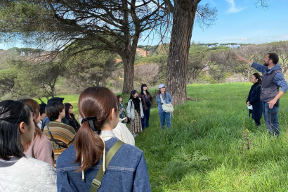 ローマの農園フィールドワーク
