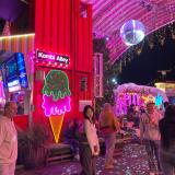 ブリズベンのジェラートショップで撮影