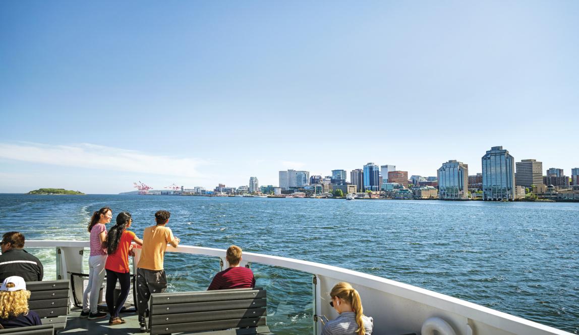 Dalhousie University - Students on City Ferry