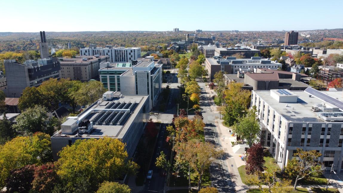 Dalhousie University - Campus in Halifax Aerial