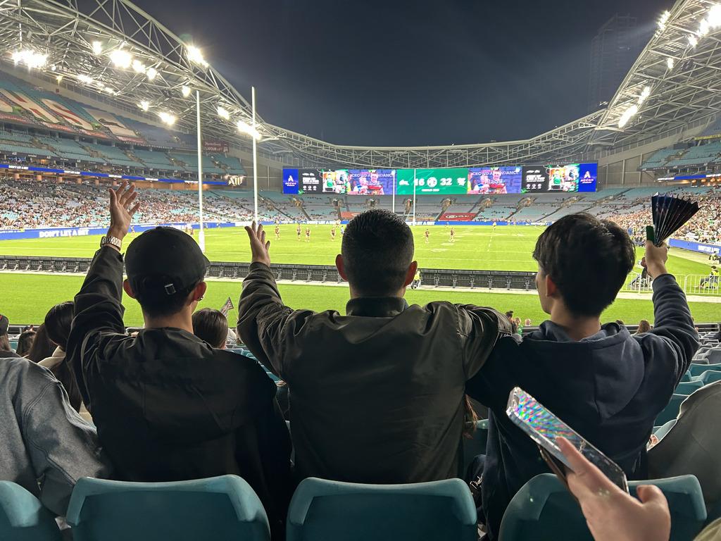 シドニーでスポーツ観戦