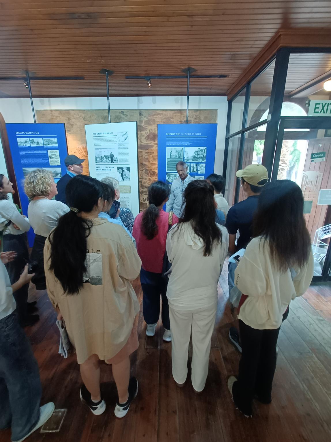 Students on Museum Tour in Cape Town