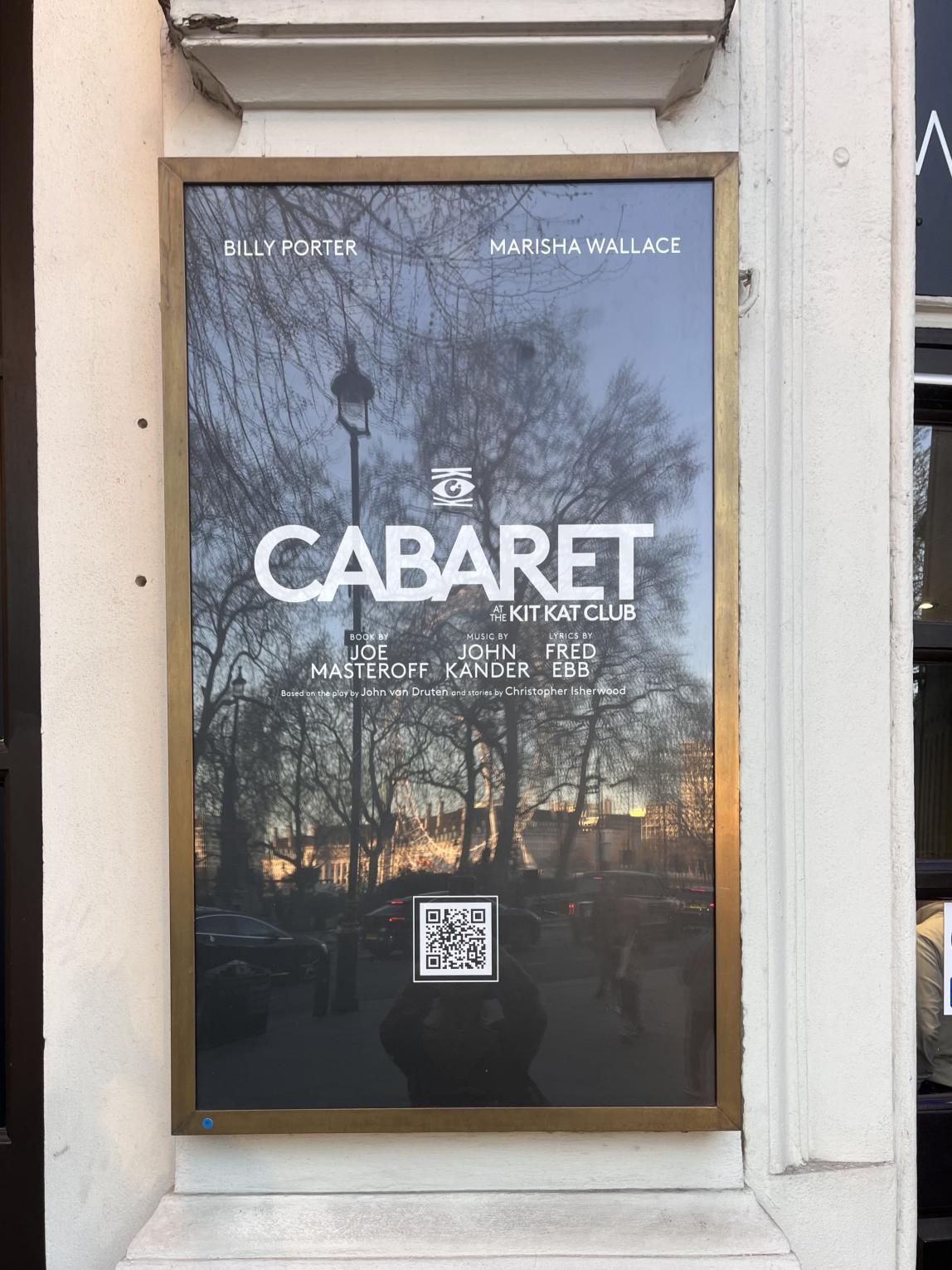 Poster for Cabaret at the Kit Kat Club