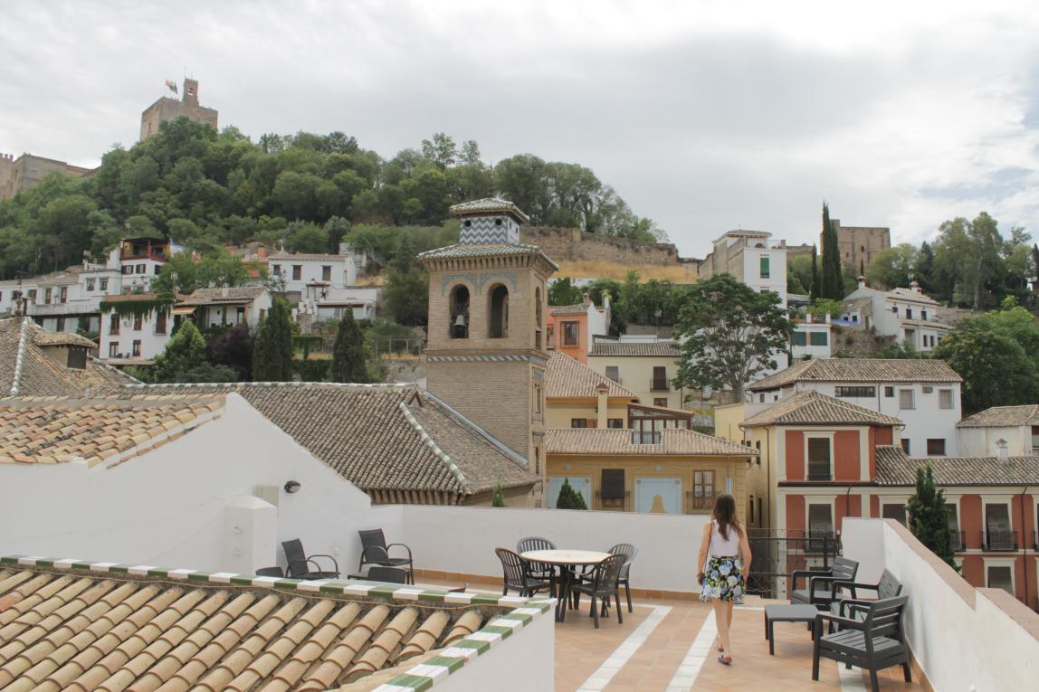 IES Abroad Granada Center patio