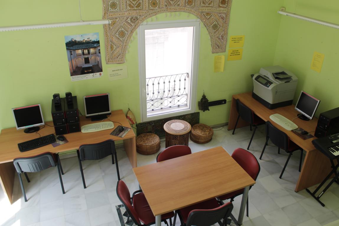 IES Abroad Granada Center study room