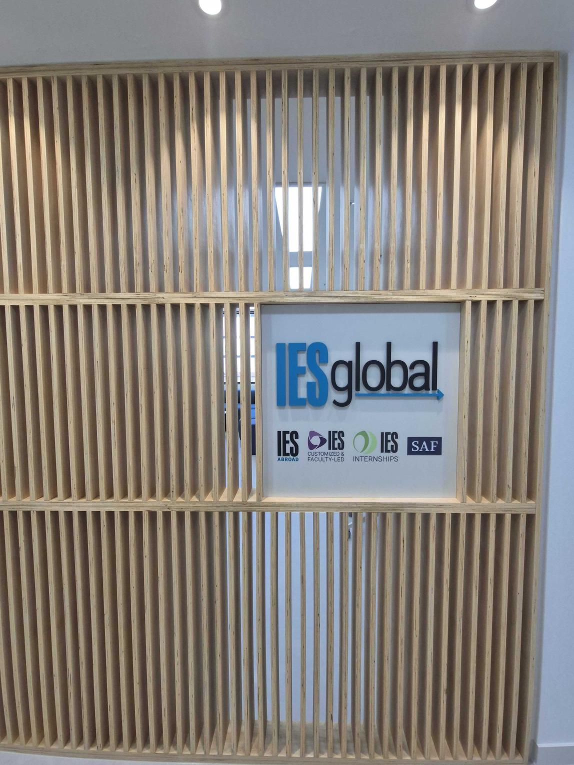 Entrance Sign at IES Global Seoul Center