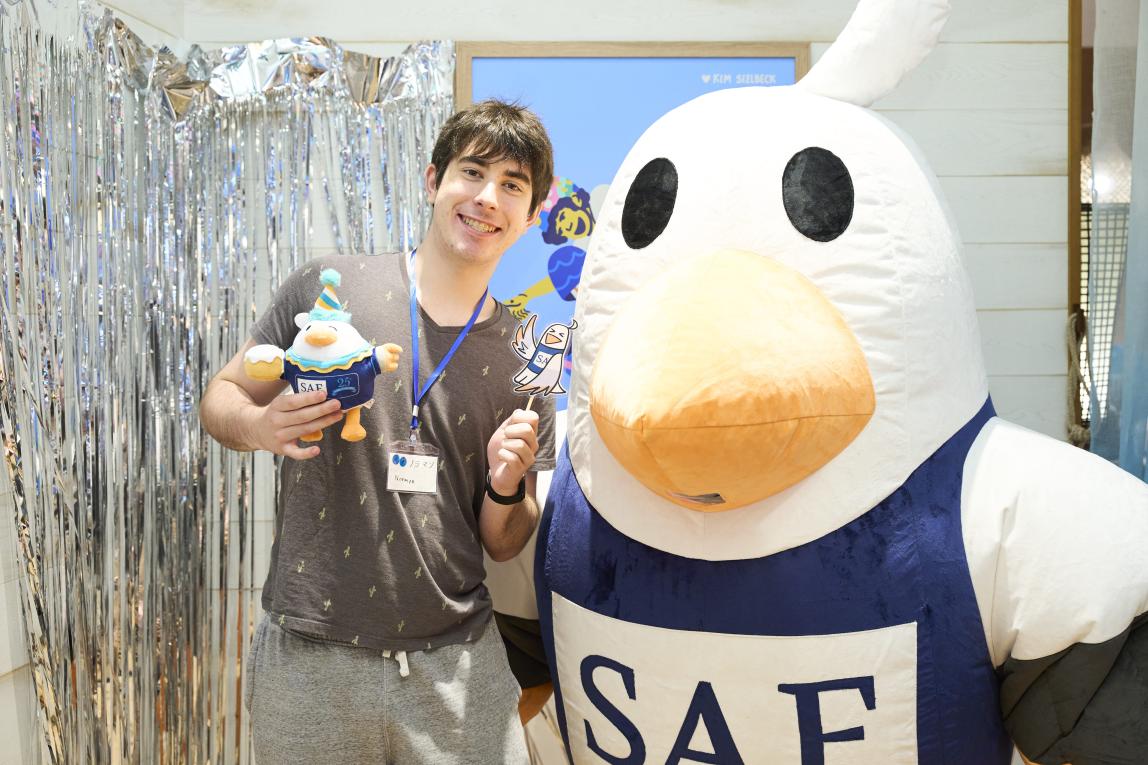 2ショットを求められるsaffy