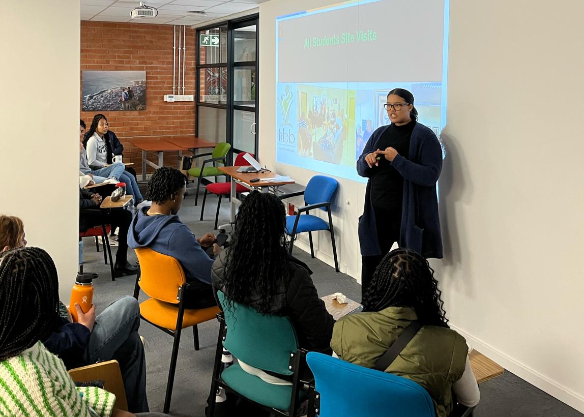 Students in an IES Abroad Cape Town Classroom