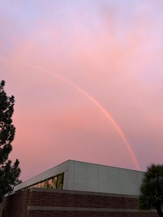 カリフォルニアで見た虹