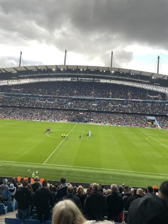 マンチェスター大学のサッカースタジアム