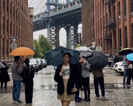 ニューヨーク旅行中にArchway Under Manhattan Bridgeで撮影