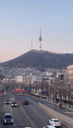 韓国の街並み