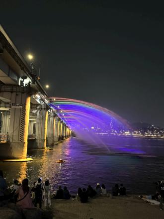 韓国の夜景