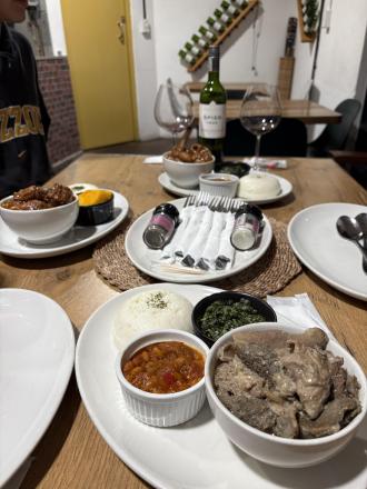 ケープタウンの食事