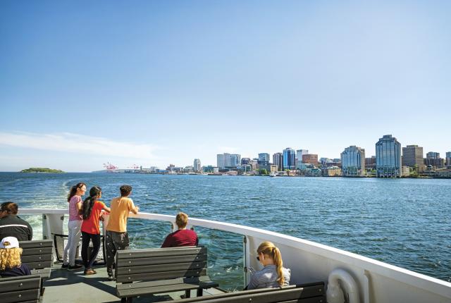 Dalhousie University - Students on City Ferry