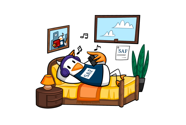 Saffy Housing Illustration - Room