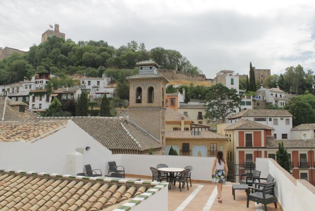 IES Abroad Granada Center patio