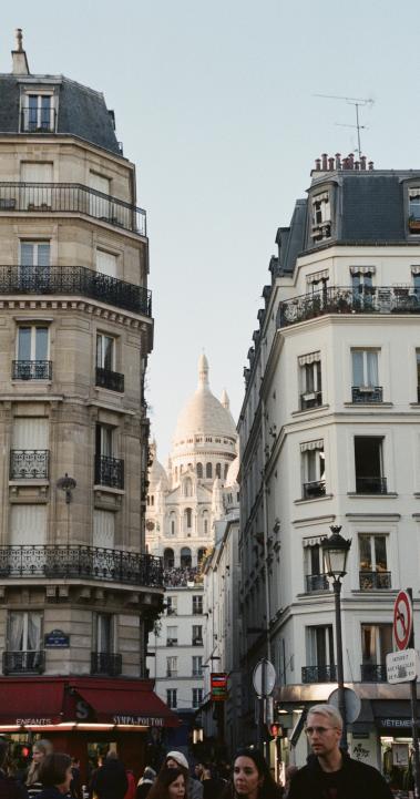A street in Paris, France.