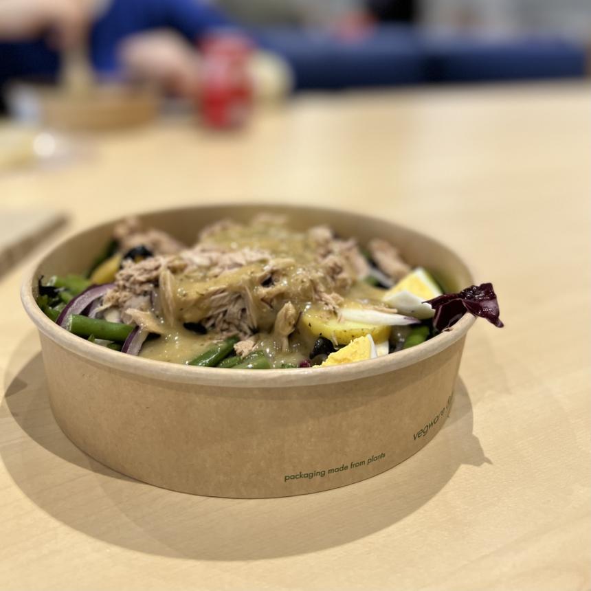 イギリスの大学のカフェごはん