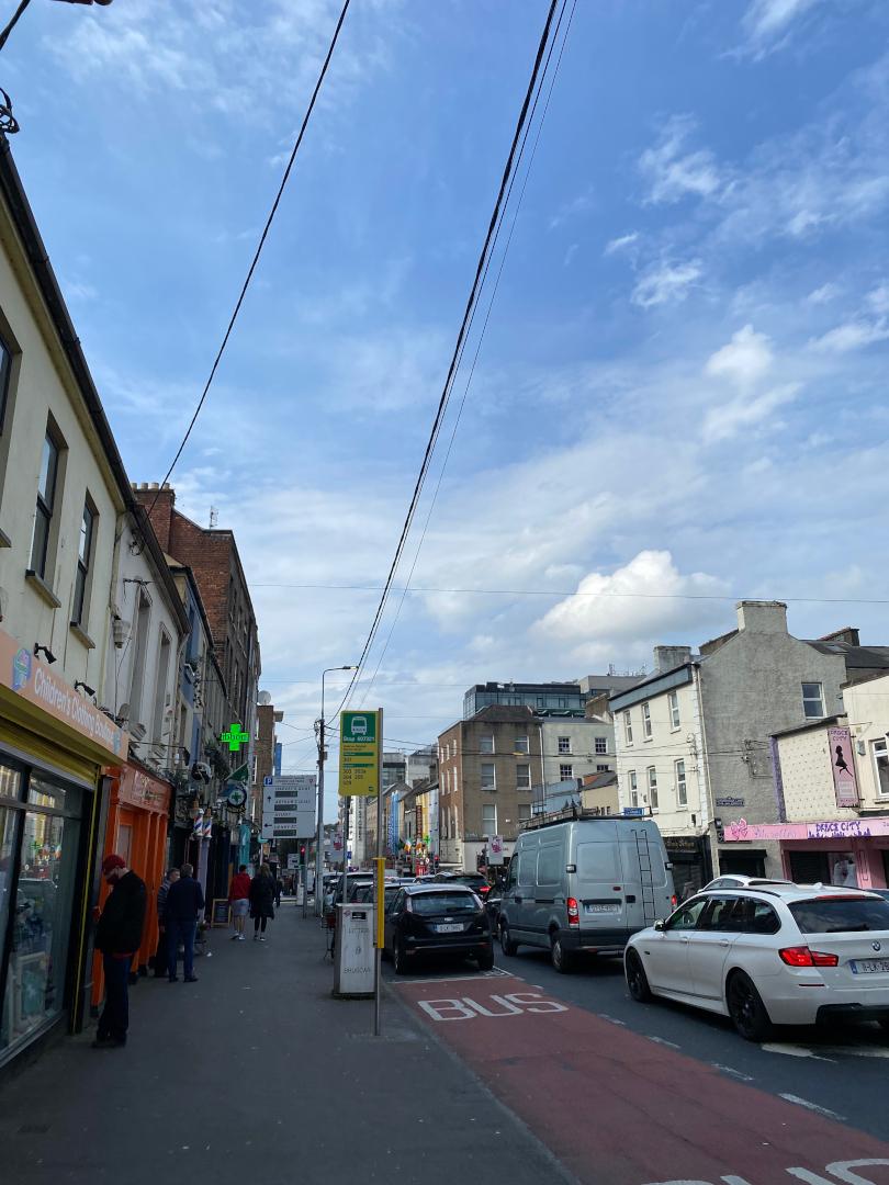 アイルランドの街中の写真