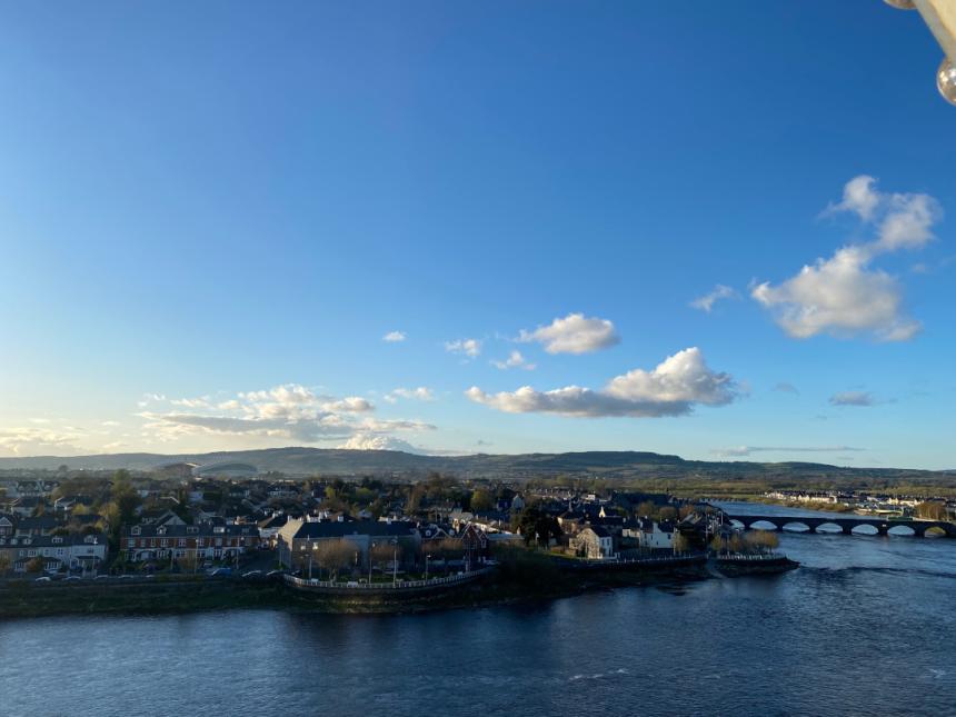 アイルランドの海辺の景色