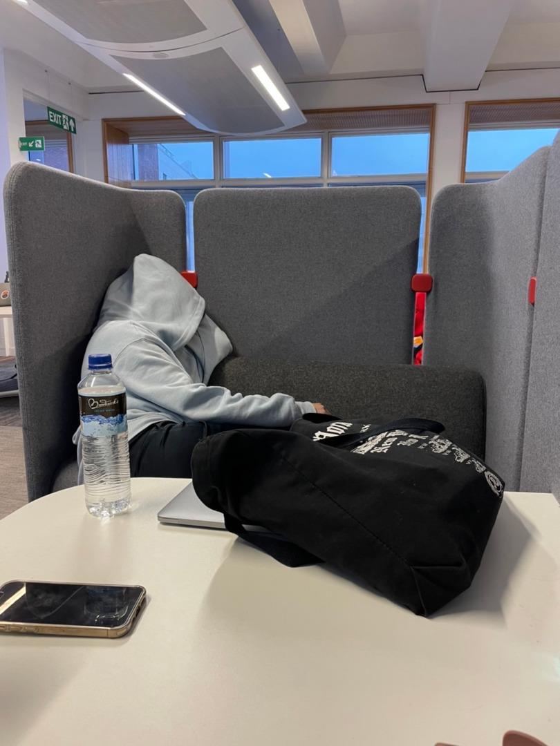 マンチェスター大学の自習ブース