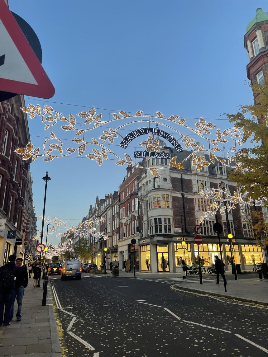 ロンドンの街並み