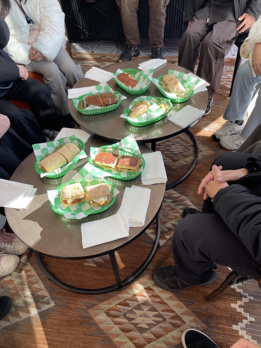 ダブリンでの食事