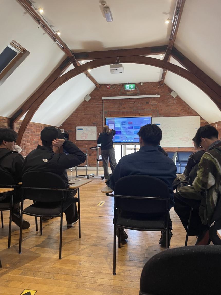 ダブリンセンターでの講義