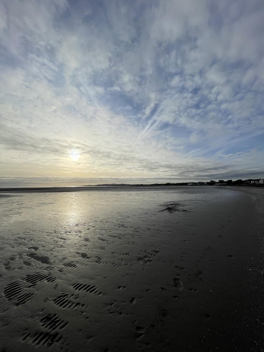 ダブリンのビーチ