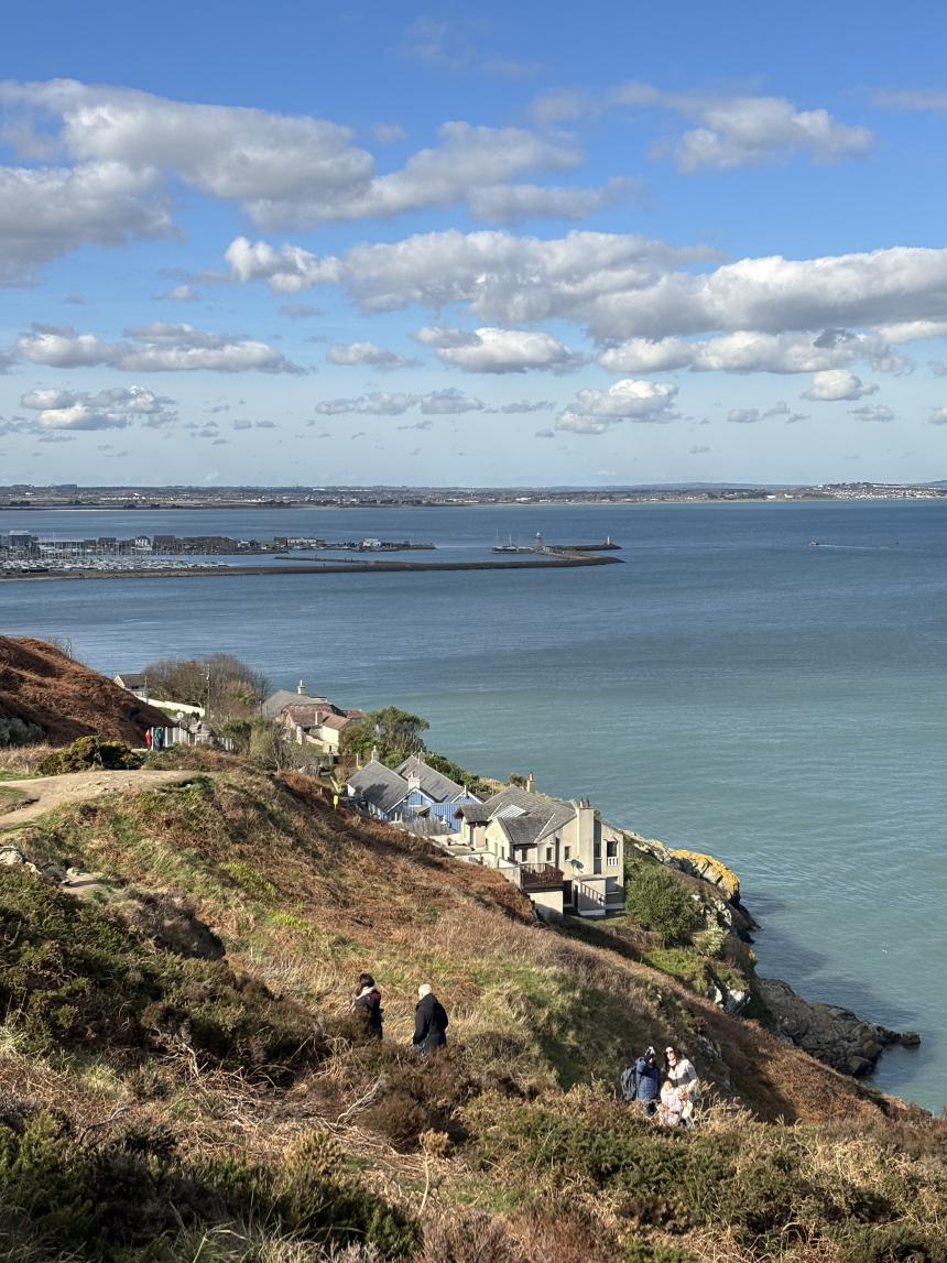 アイルランド、Howthへの旅行