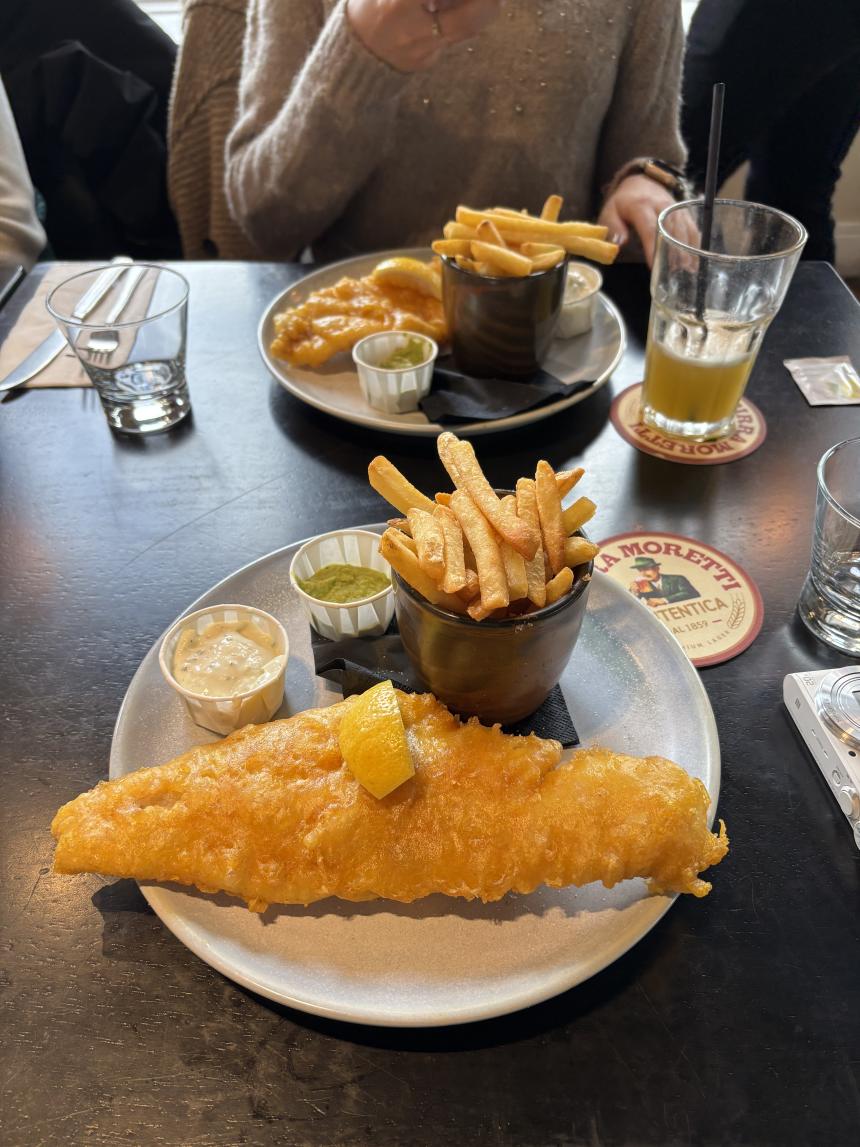 アイルランドで食べたフィッシュアンドチップス