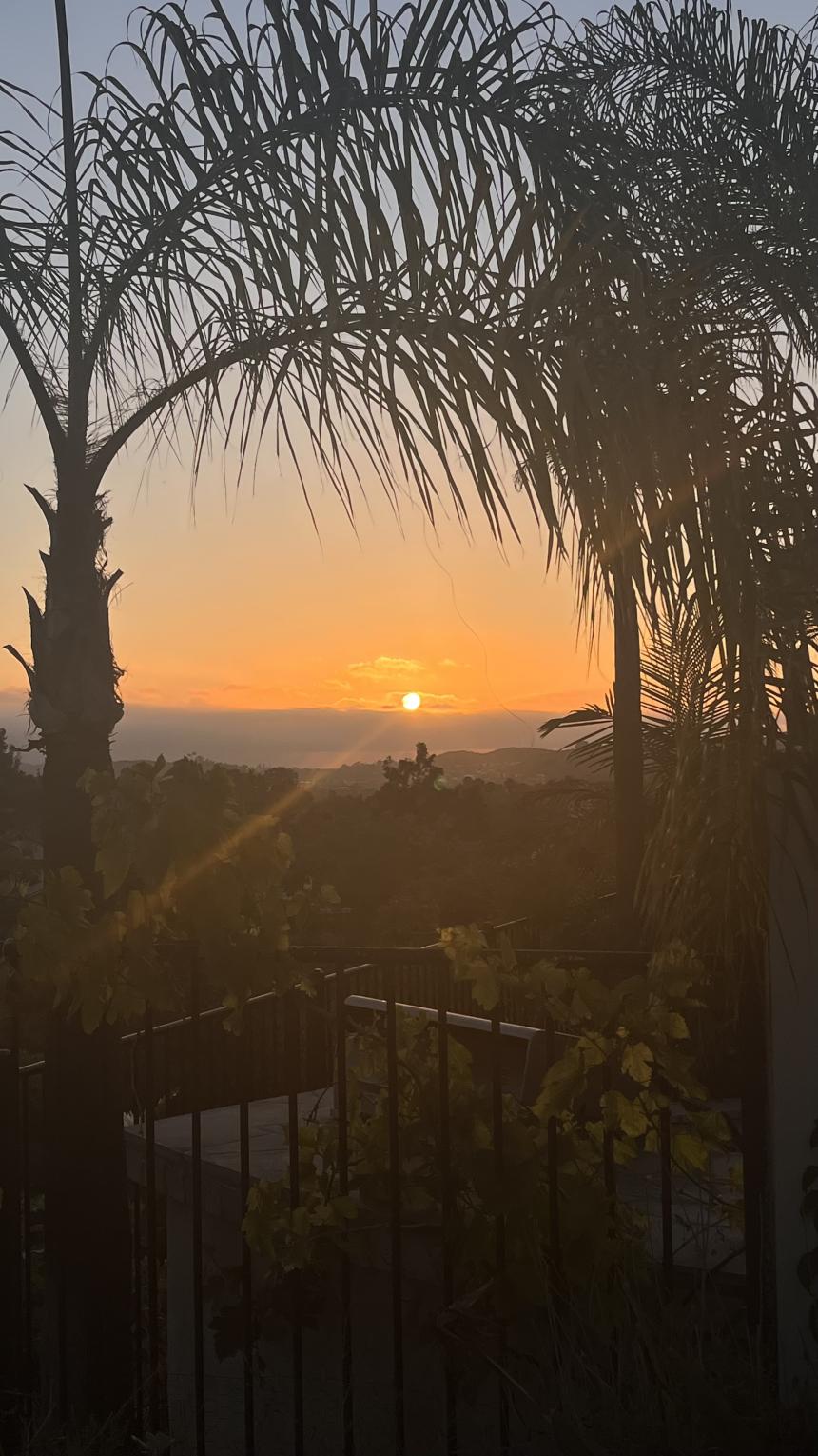 サンマルコスの夕焼け