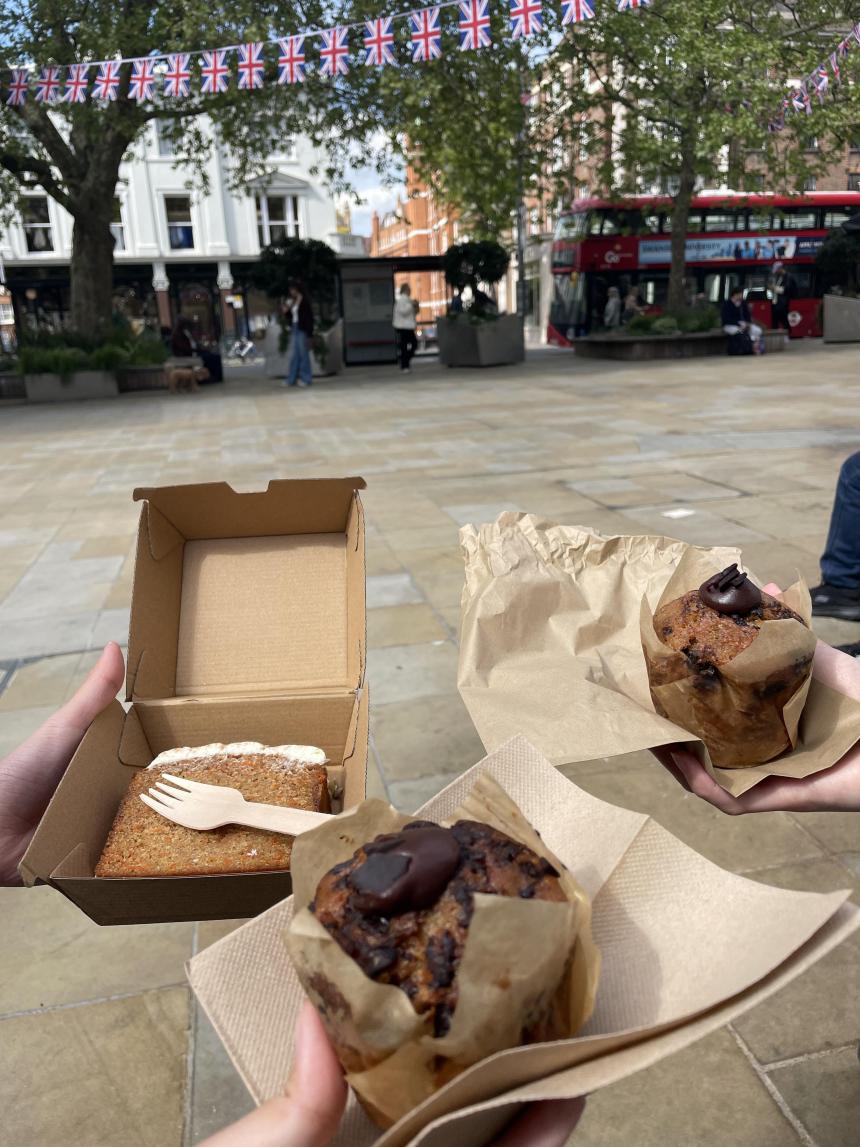 ロンドンで友達とカフェ巡り