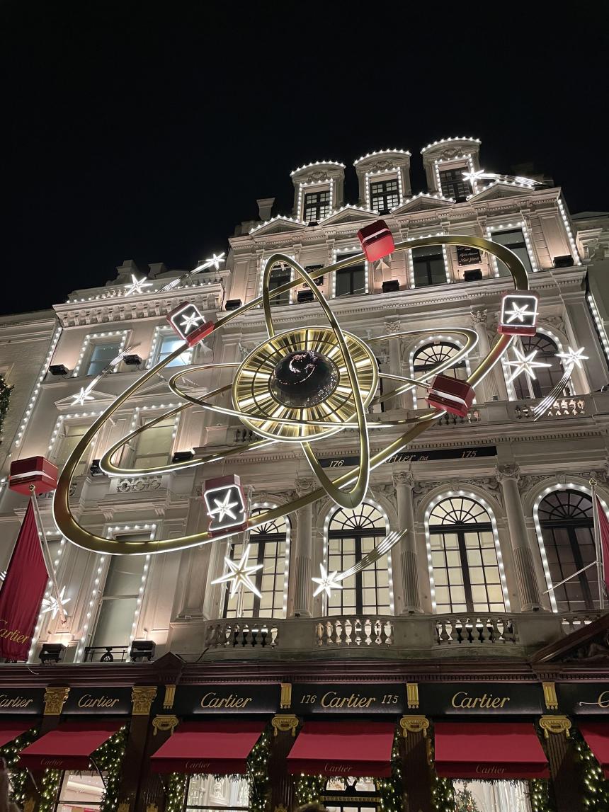 ロンドンのクリスマスマーケット