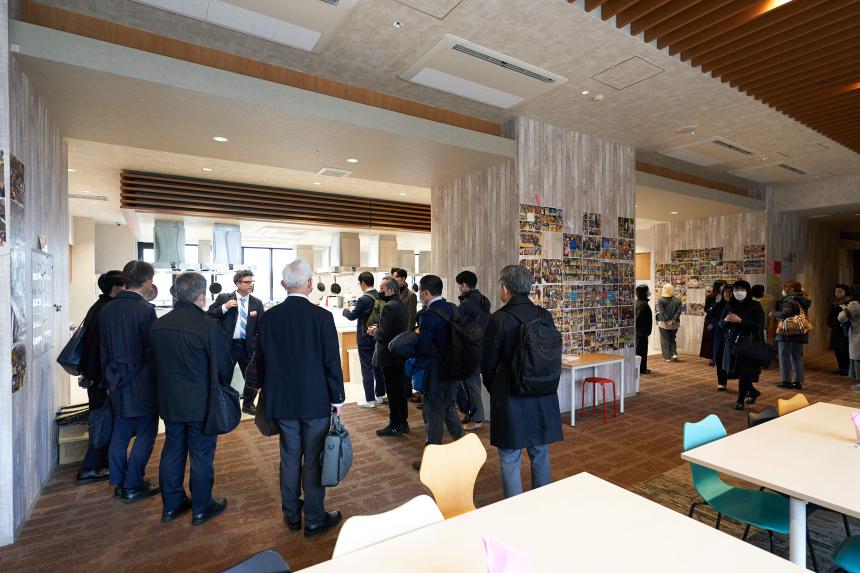 中央大学国際寮見学