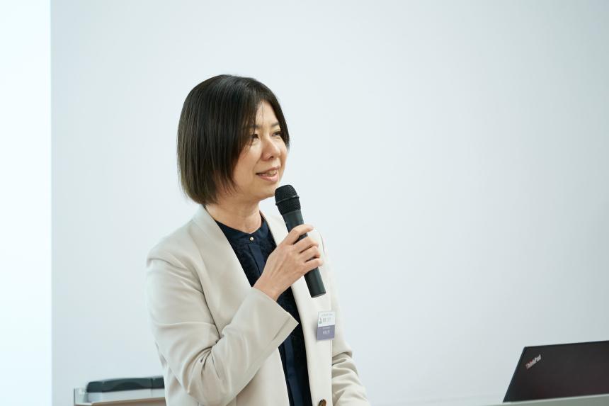 中央大学の栗林先生によるご挨拶