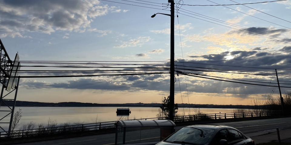 ハリファックスの夕焼け