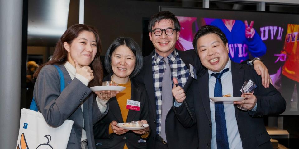 SAF年次総会レセプションパーティーの様子