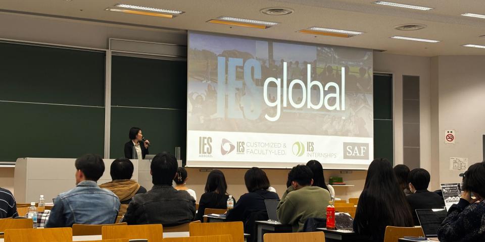Natsuko at Hosei University