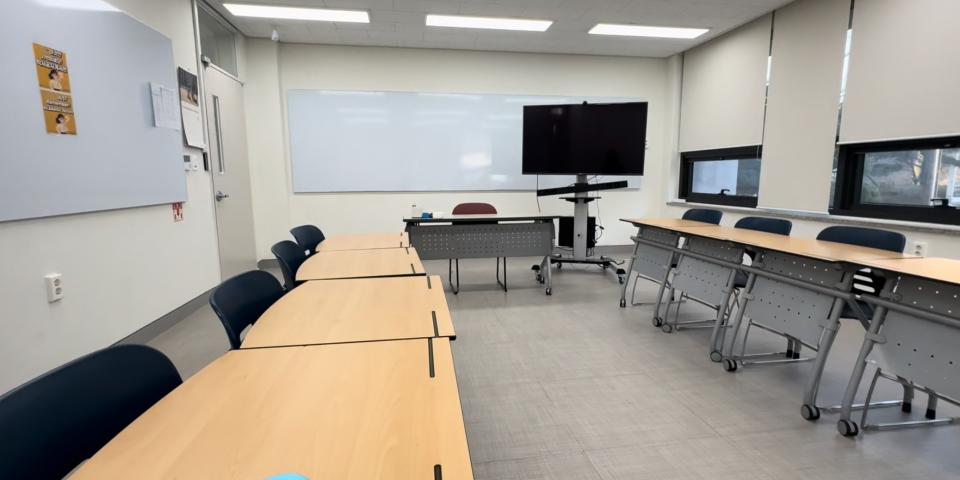 延世大学語学堂の教室