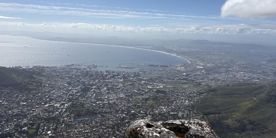 テーブルマウンテンからの眺め