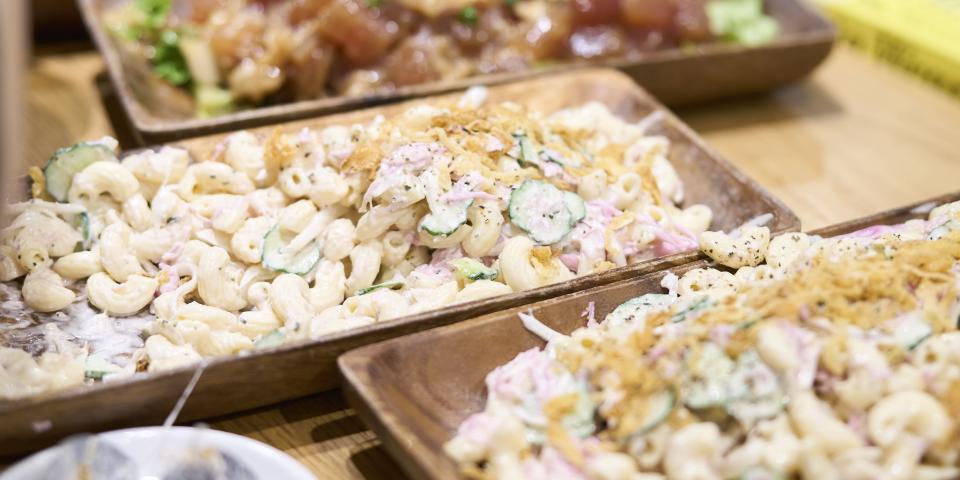 alumni partyのポキサラダ